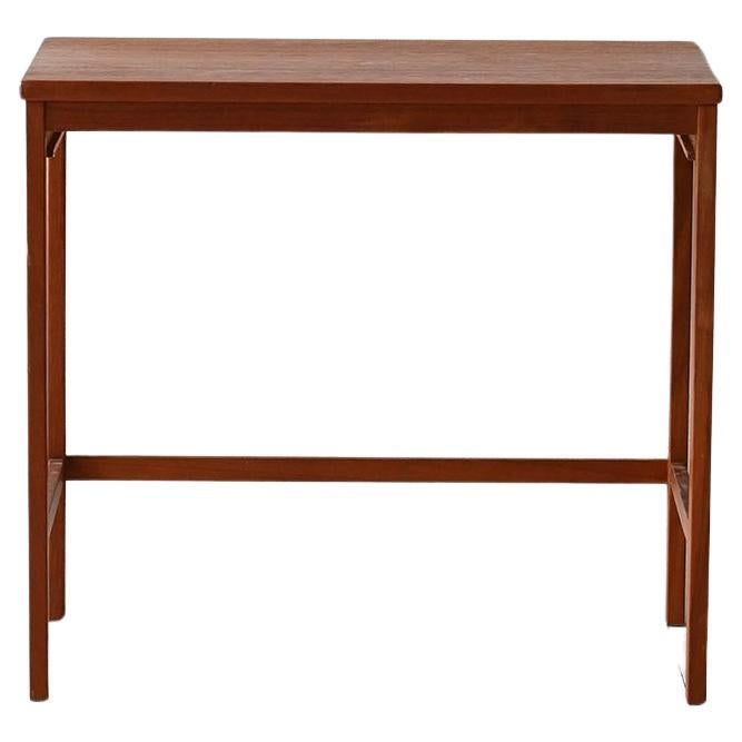 Skandinavischer Couchtisch aus Teakholz aus den 1950-60er Jahren