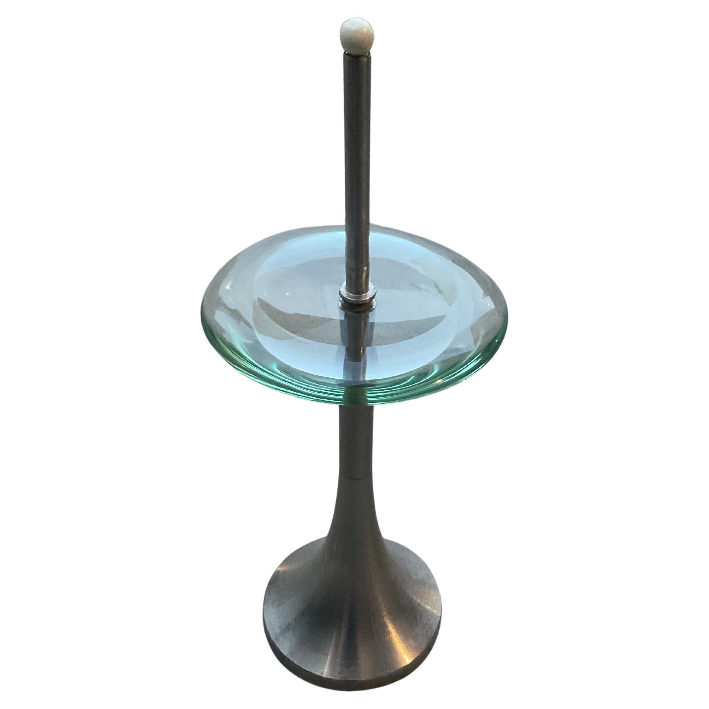 Tavolino da centro o posacenere - attribuito a FONTANARTE . ITALIA 1960 For Sale