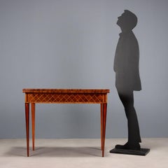 Intarsienspieltisch Italien Spätes 18. Jahrhundert