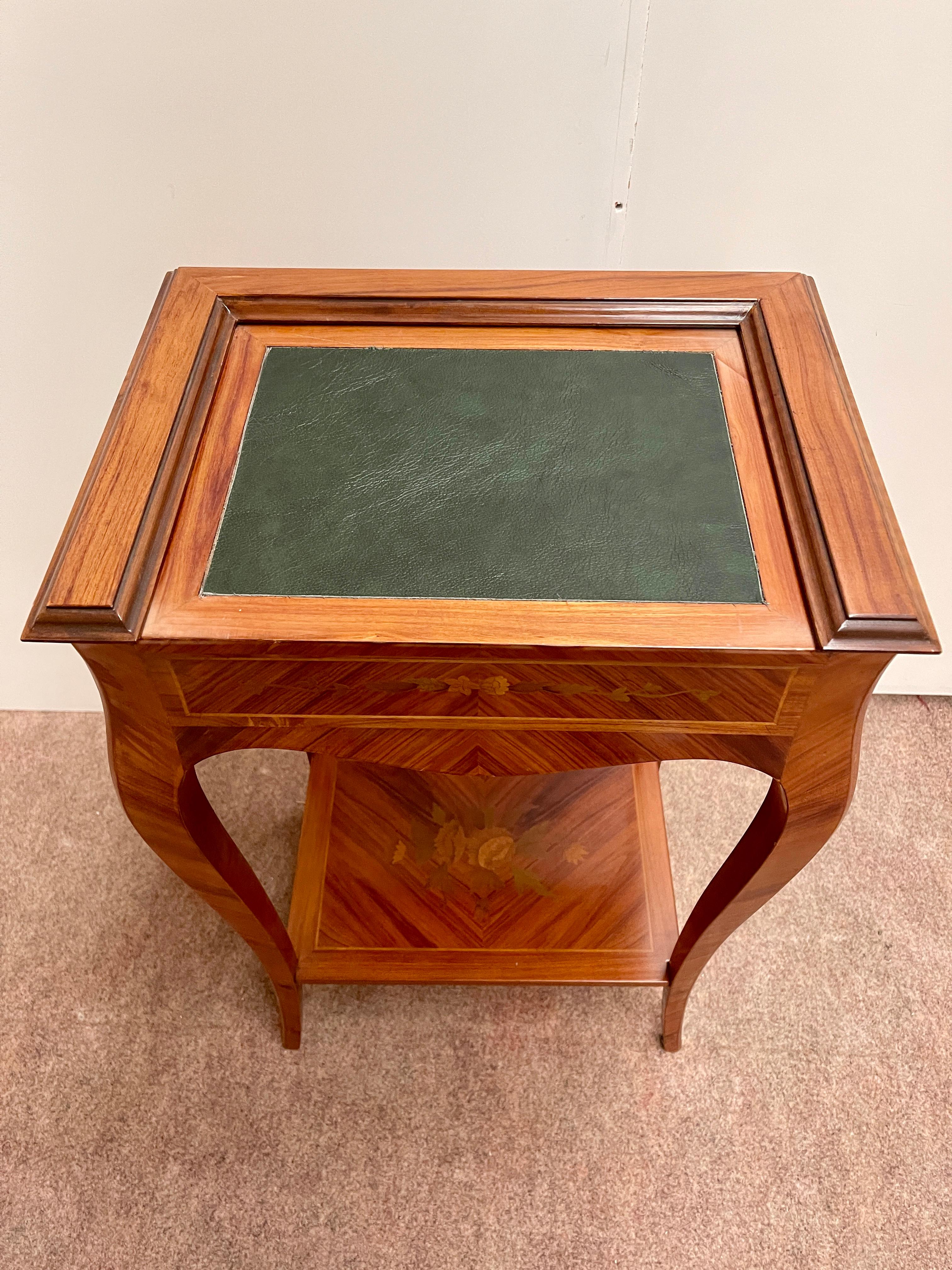 Tavolino da gioco per scacchi in legno Gueridon stile napoleon iii in vendita 1