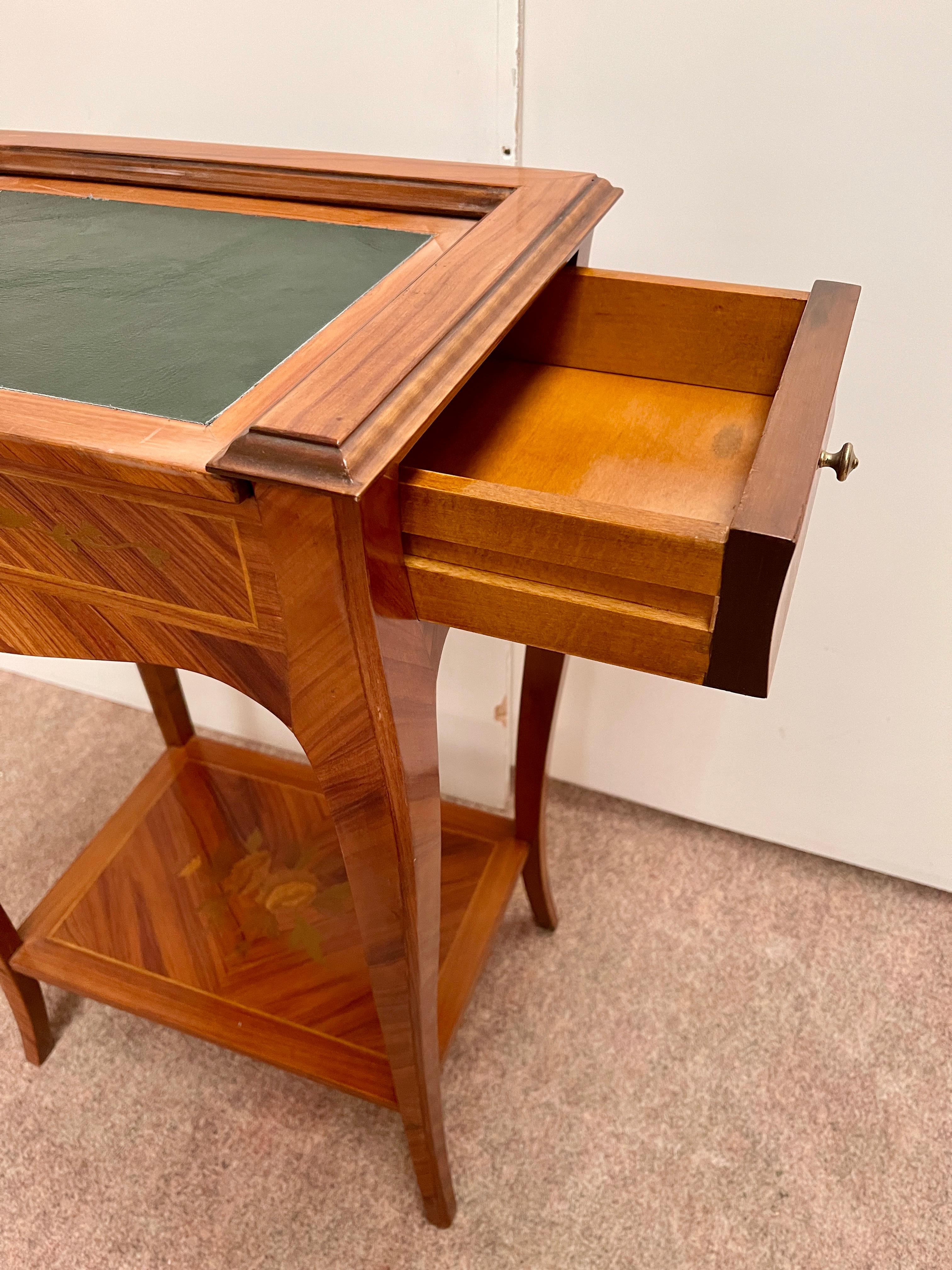 Tavolino da gioco per scacchi in legno Gueridon stile napoleon iii in vendita 2