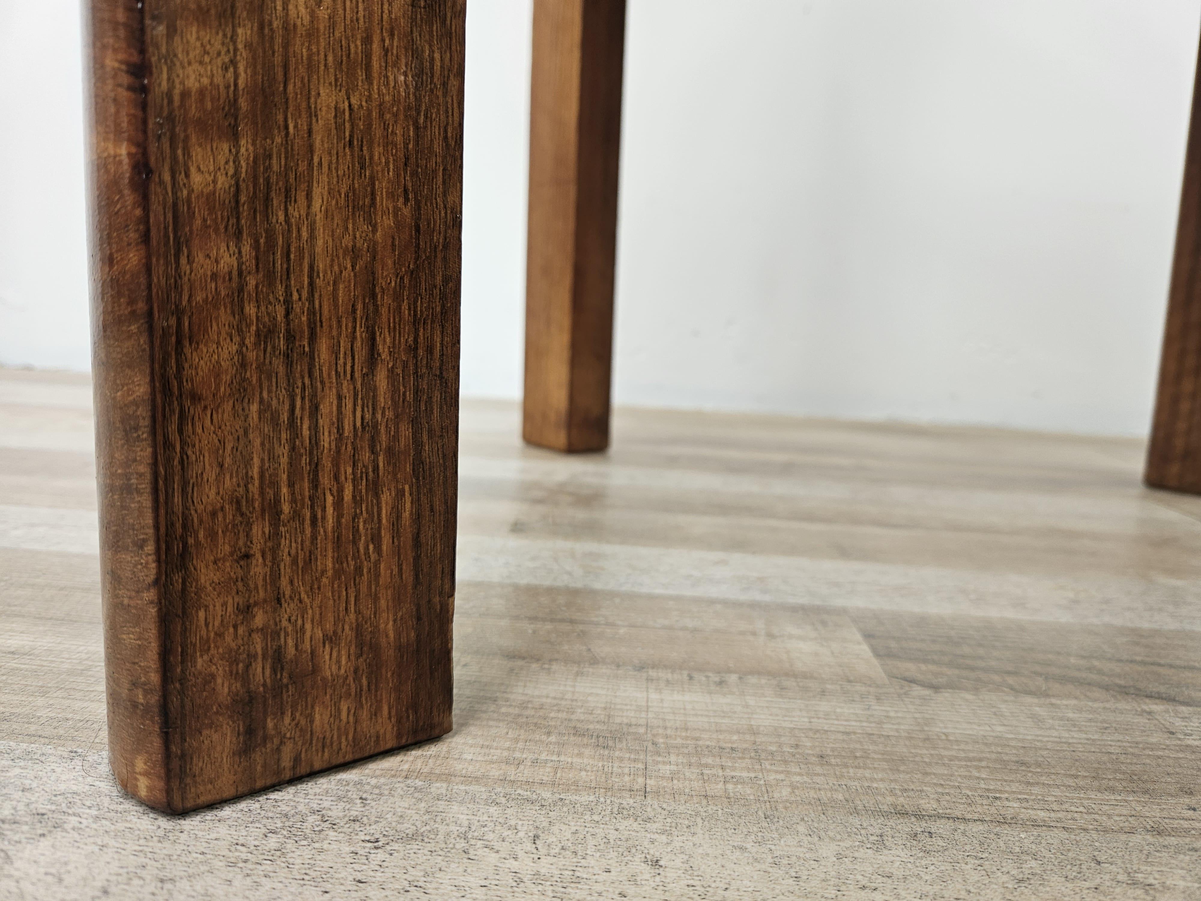 Table basse Art Déco des années 1940 en racine de noyer en vente 9