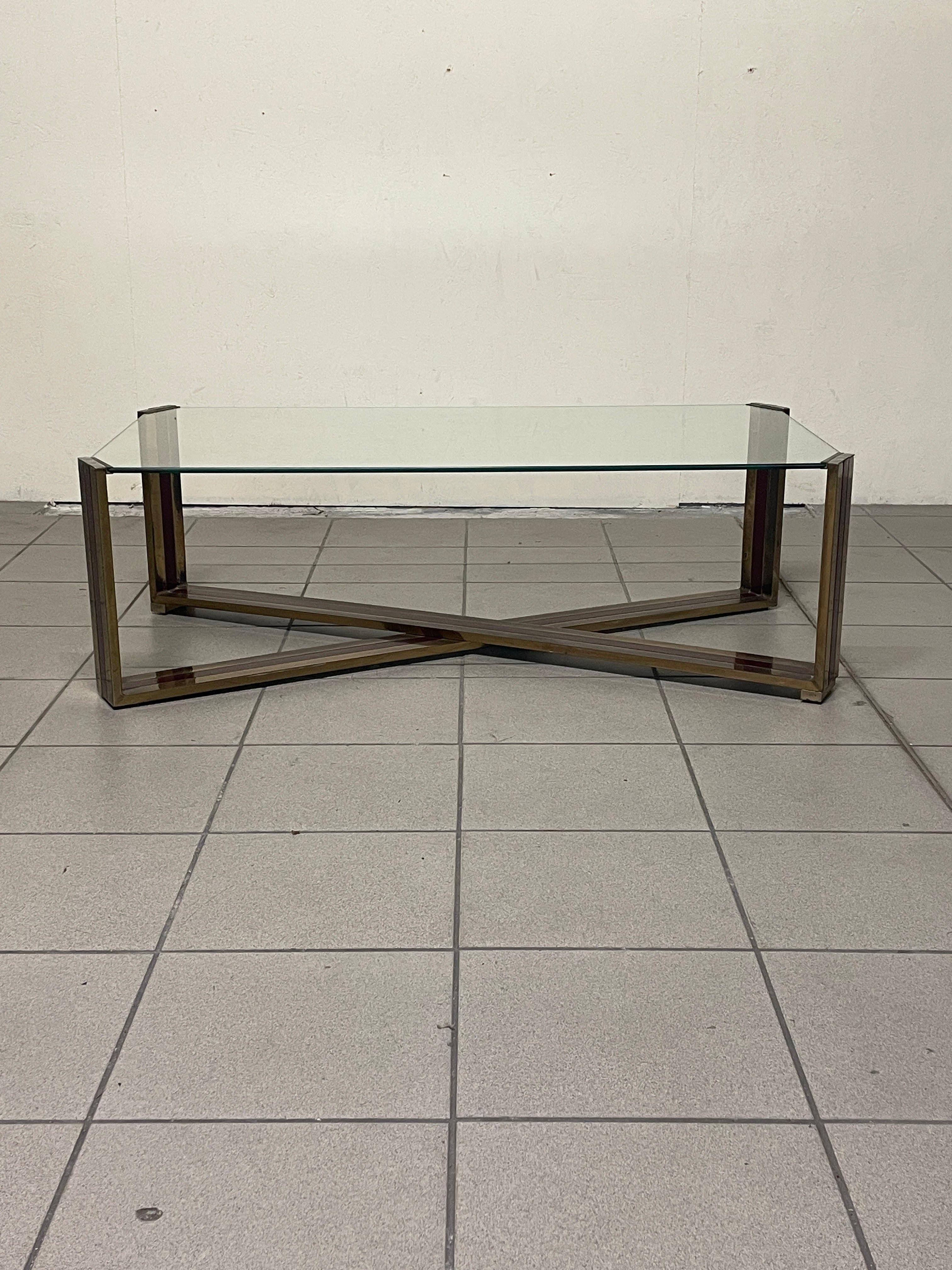 Mesa de centro atribuida a Romeo Rega, años 70 Italian en venta