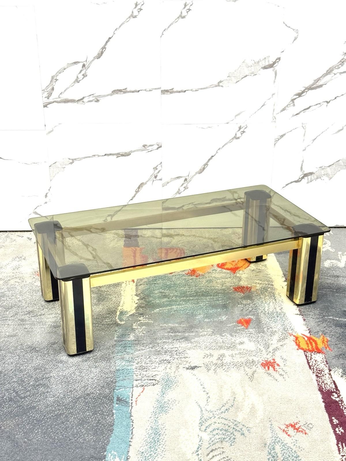Italian Tavolino da salotto Hollywood Regency design Modernariato 1970’s en vente