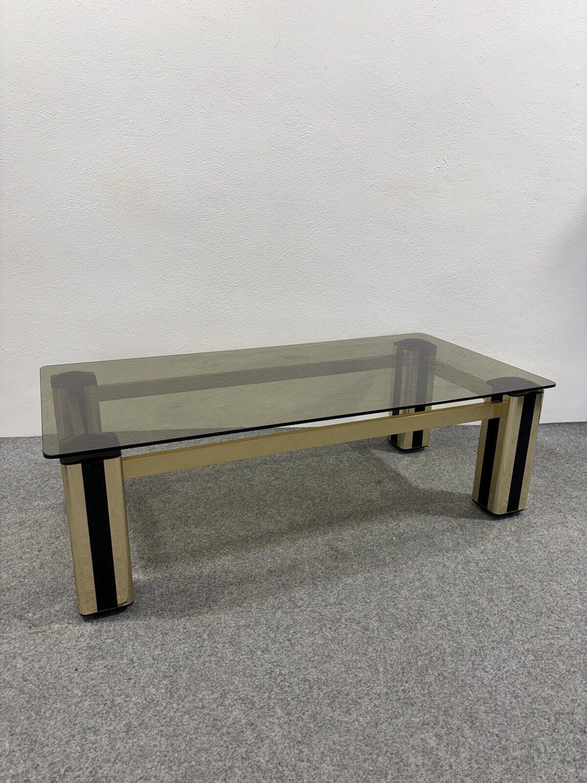 Late 20th Century Table basse Hollywood Regency Design moderne 1970's en vente