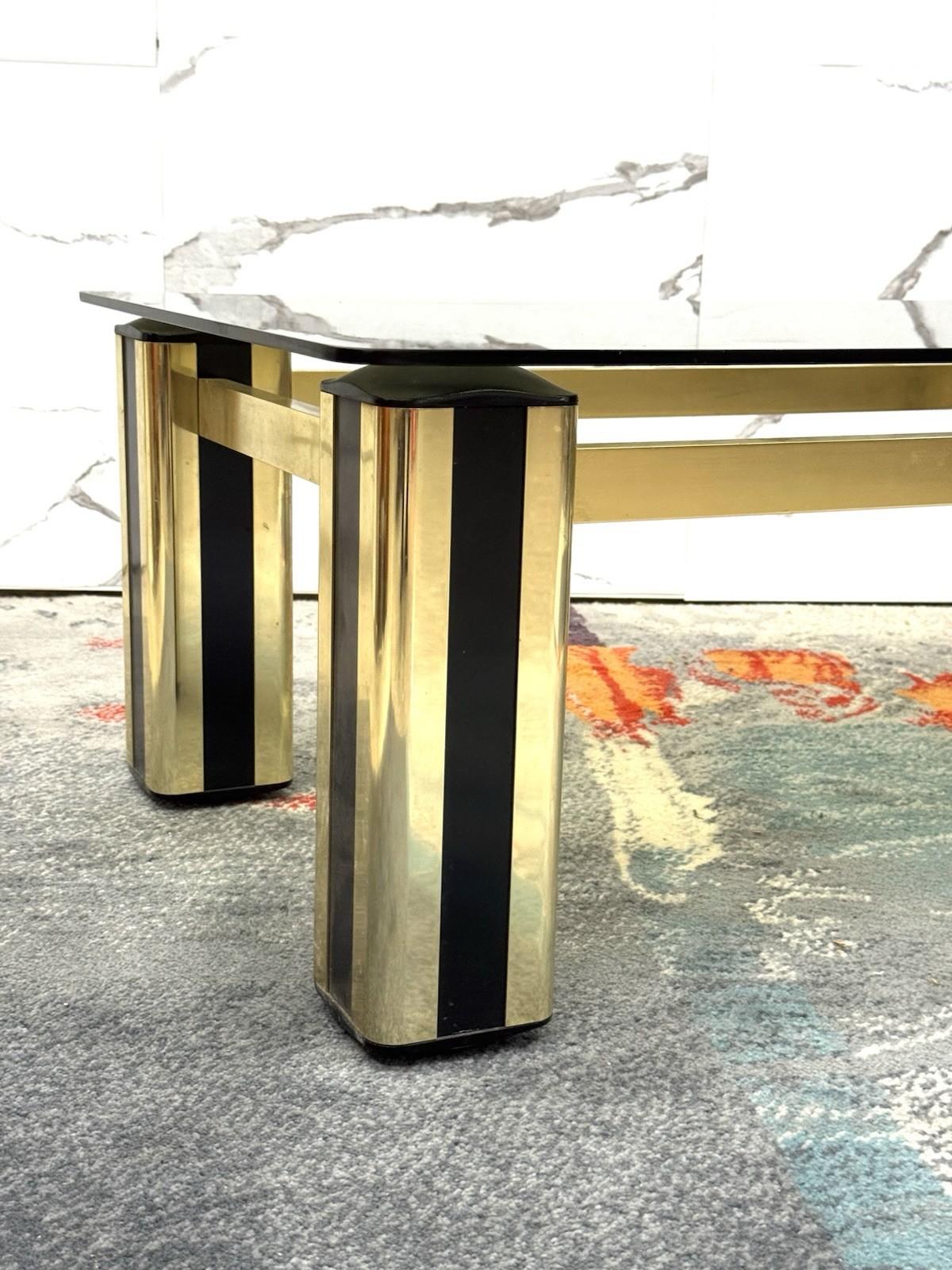Late 20th Century Tavolino da salotto Hollywood Regency design Modernariato 1970’s en vente
