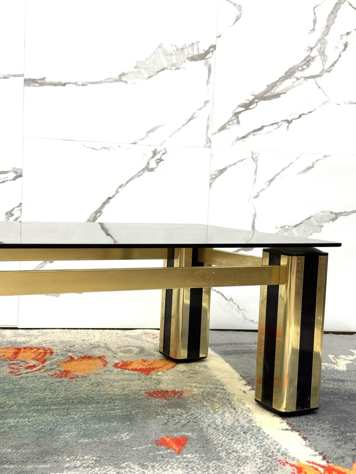 Métal Tavolino da salotto Hollywood Regency design Modernariato 1970’s en vente