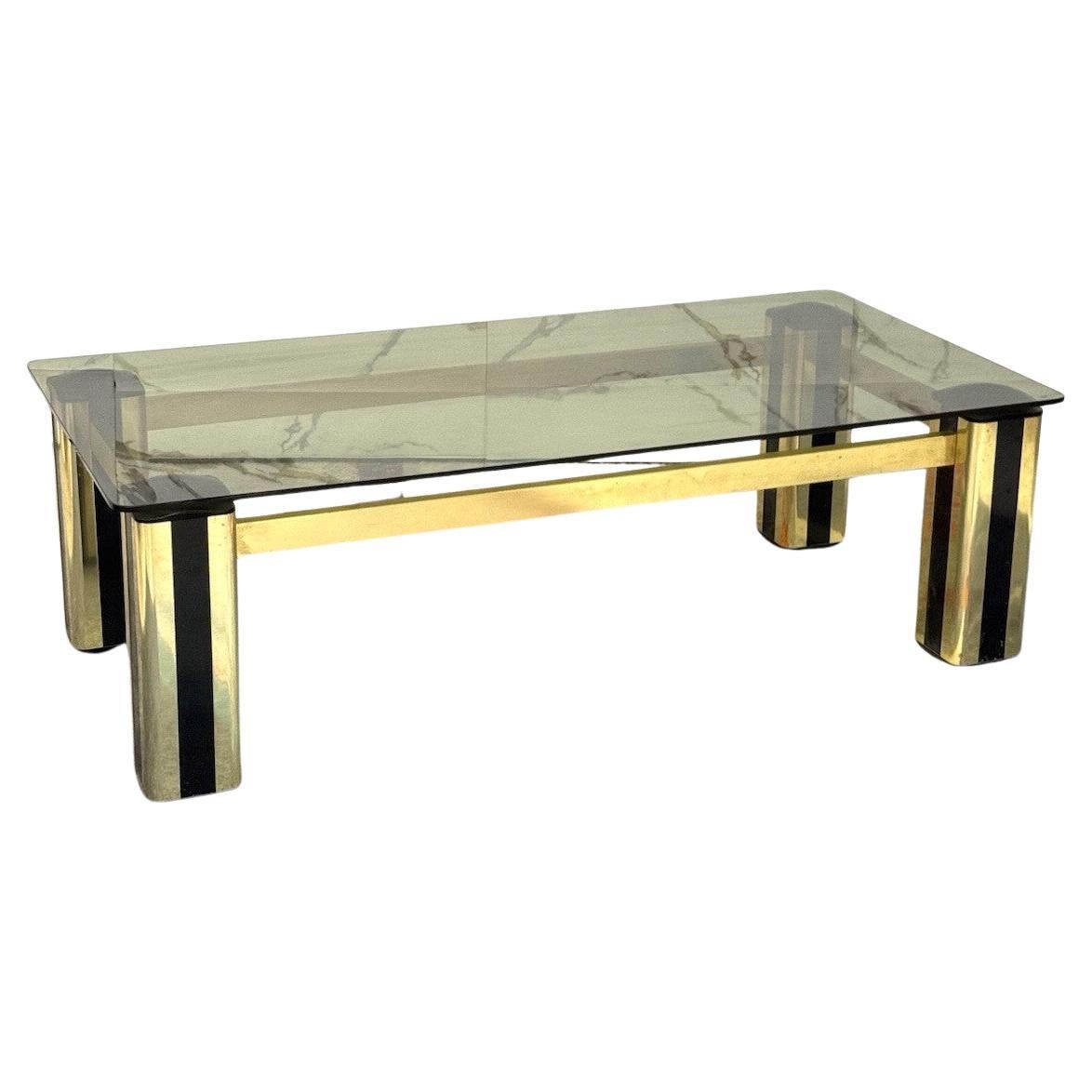Tavolino da salotto Hollywood Regency design Modernariato 1970’s