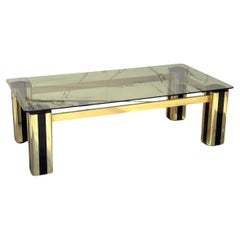 Tavolino da salotto Hollywood Regency design Modernariato 1970’s
