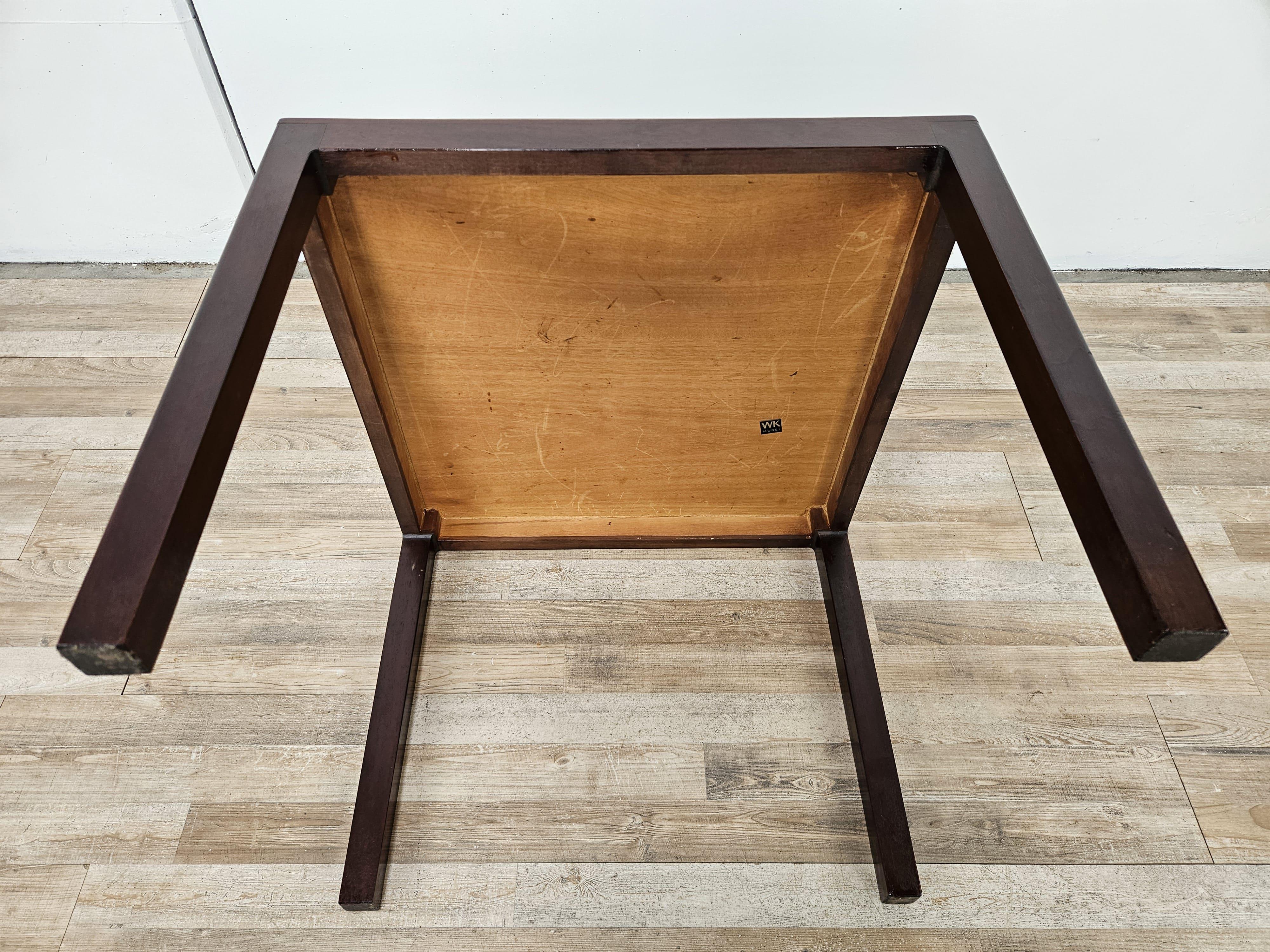 Tavolino da salotto in legno di WK Möbel, Germania, 1960 in vendita 6