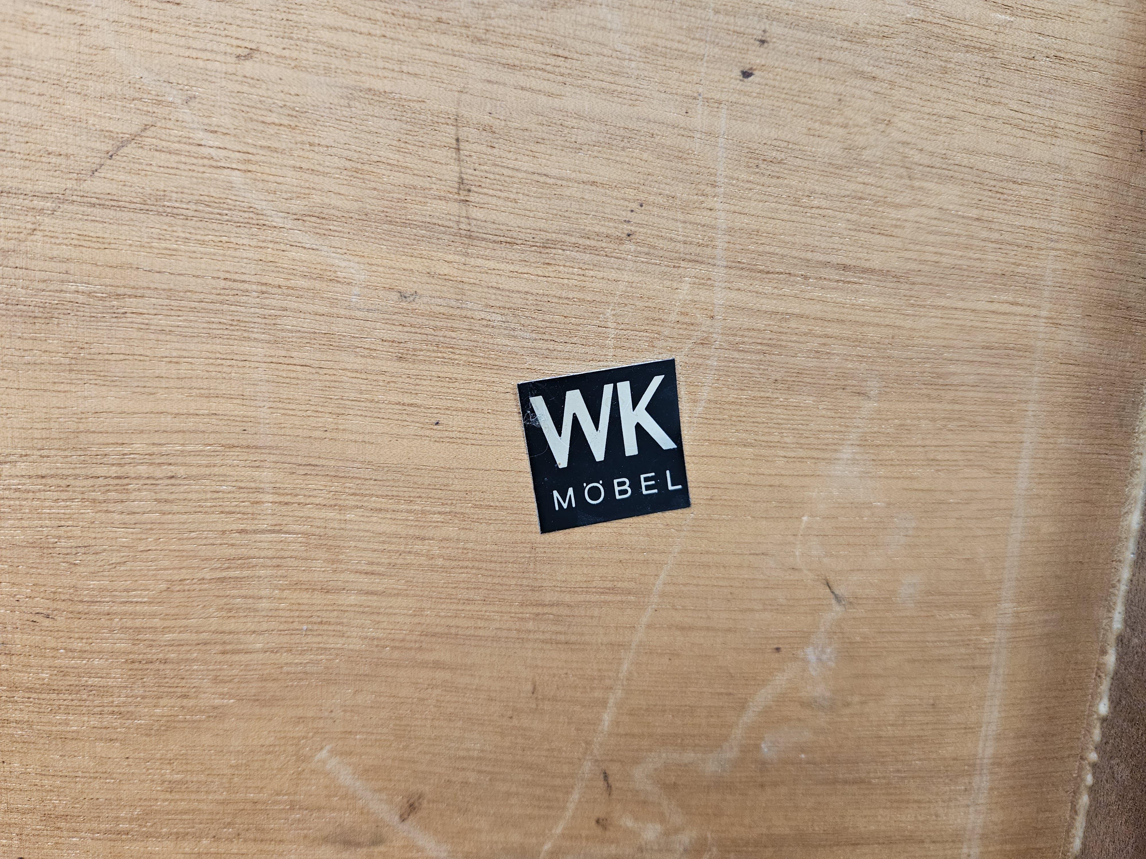 Tavolino da salotto in legno di WK Möbel, Germania, 1960 in vendita 7