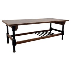 Mesa de centro de madera Diseño de los años 60 Modernismo