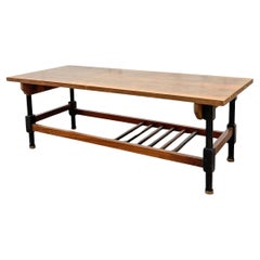 Tavolino da salotto legno teak scandinavo anni 60 design Modernariato