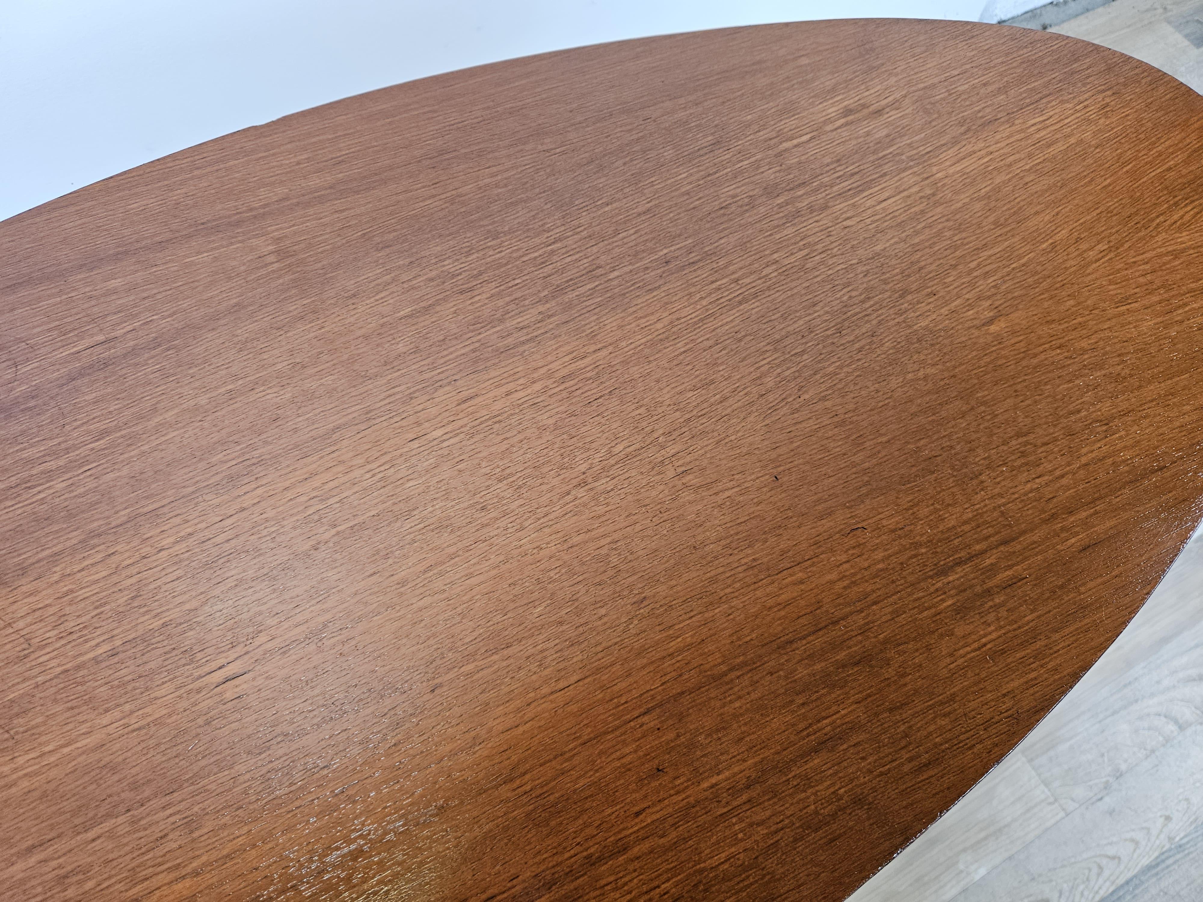 Mid-20th Century Scandinavian 1960s teak coffee table with adjustable feet For Sale