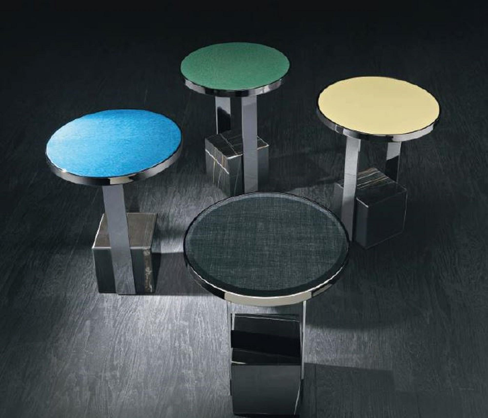 Hand-Crafted Tavolino da servizio Black & More For Sale