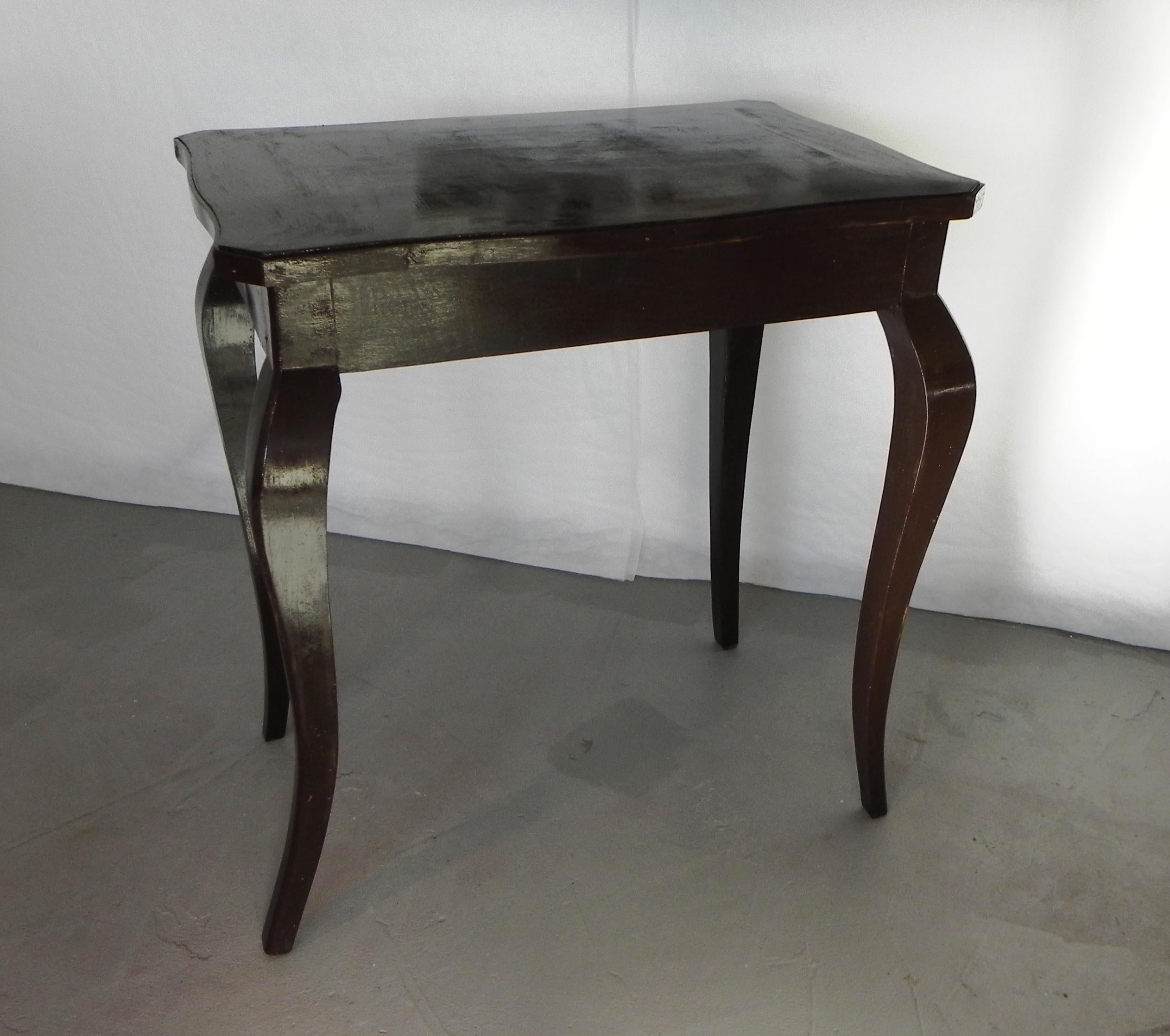 Wood Tavolino Da Te in Stile Francese Dell' 800 For Sale
