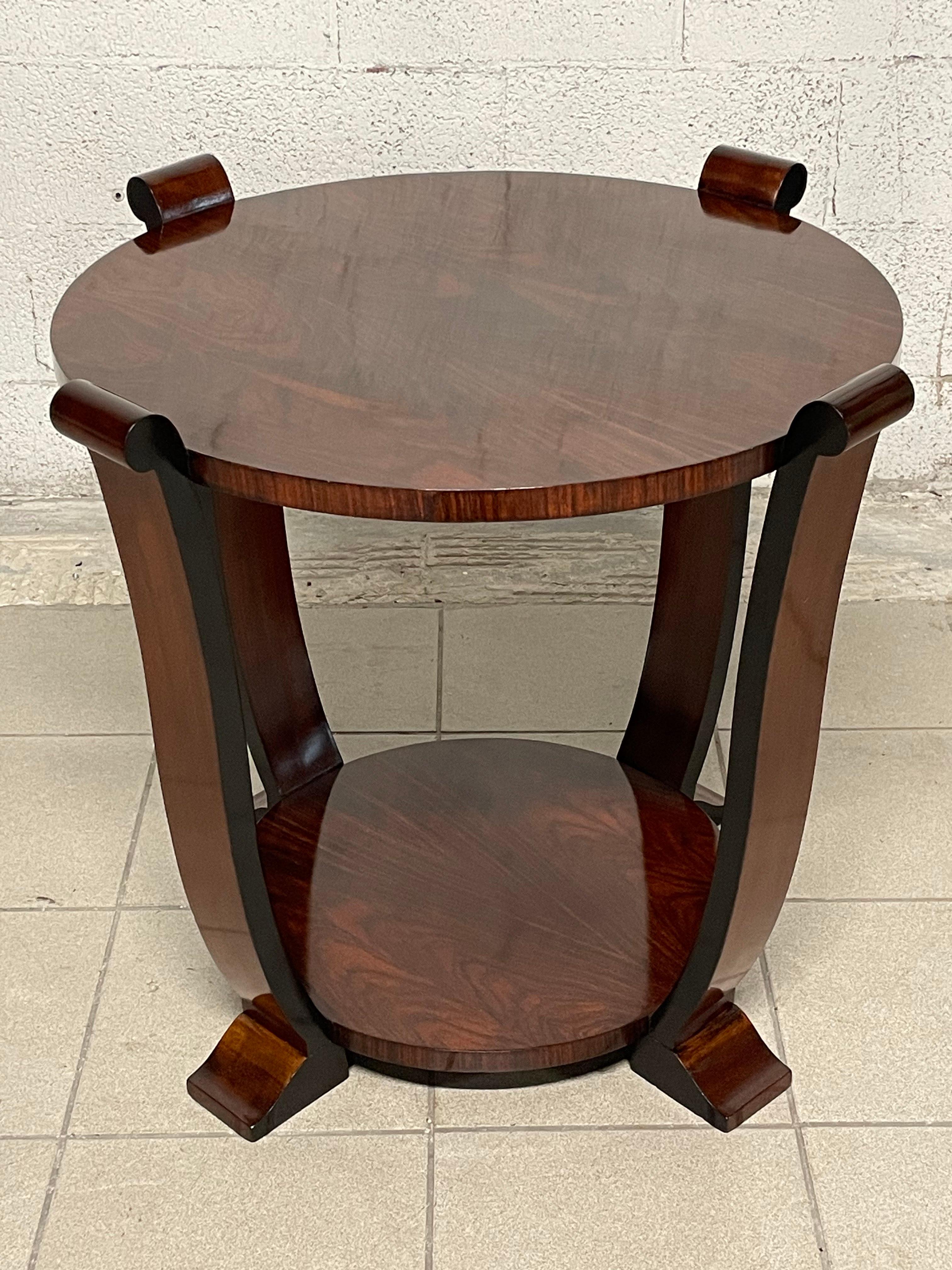 Table basse déco en palissandre en vente 9