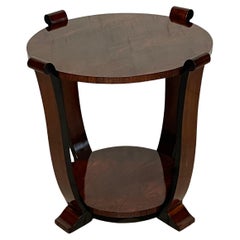 Rosewood deco coffee table
