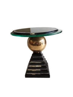 Table basse design, Italie 1970