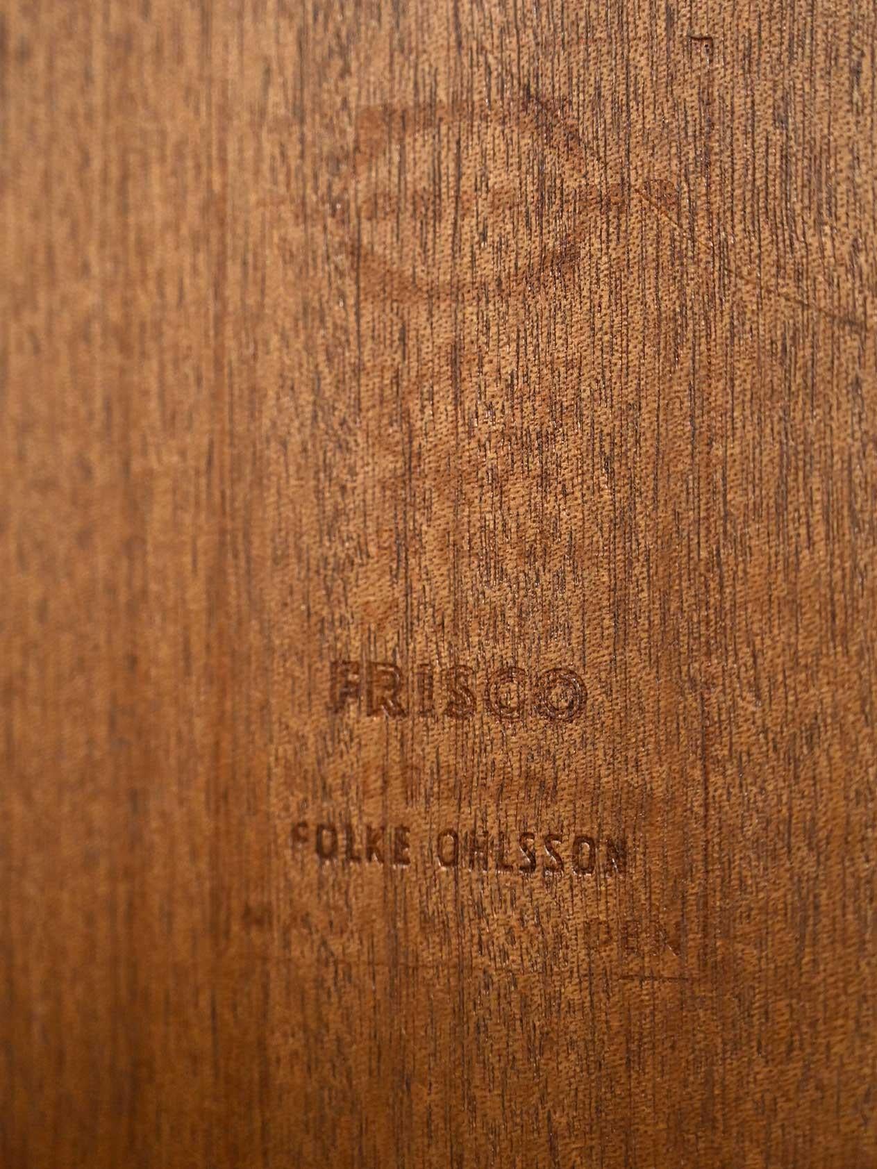 Teck Table basse de Folke Ohlsson en vente