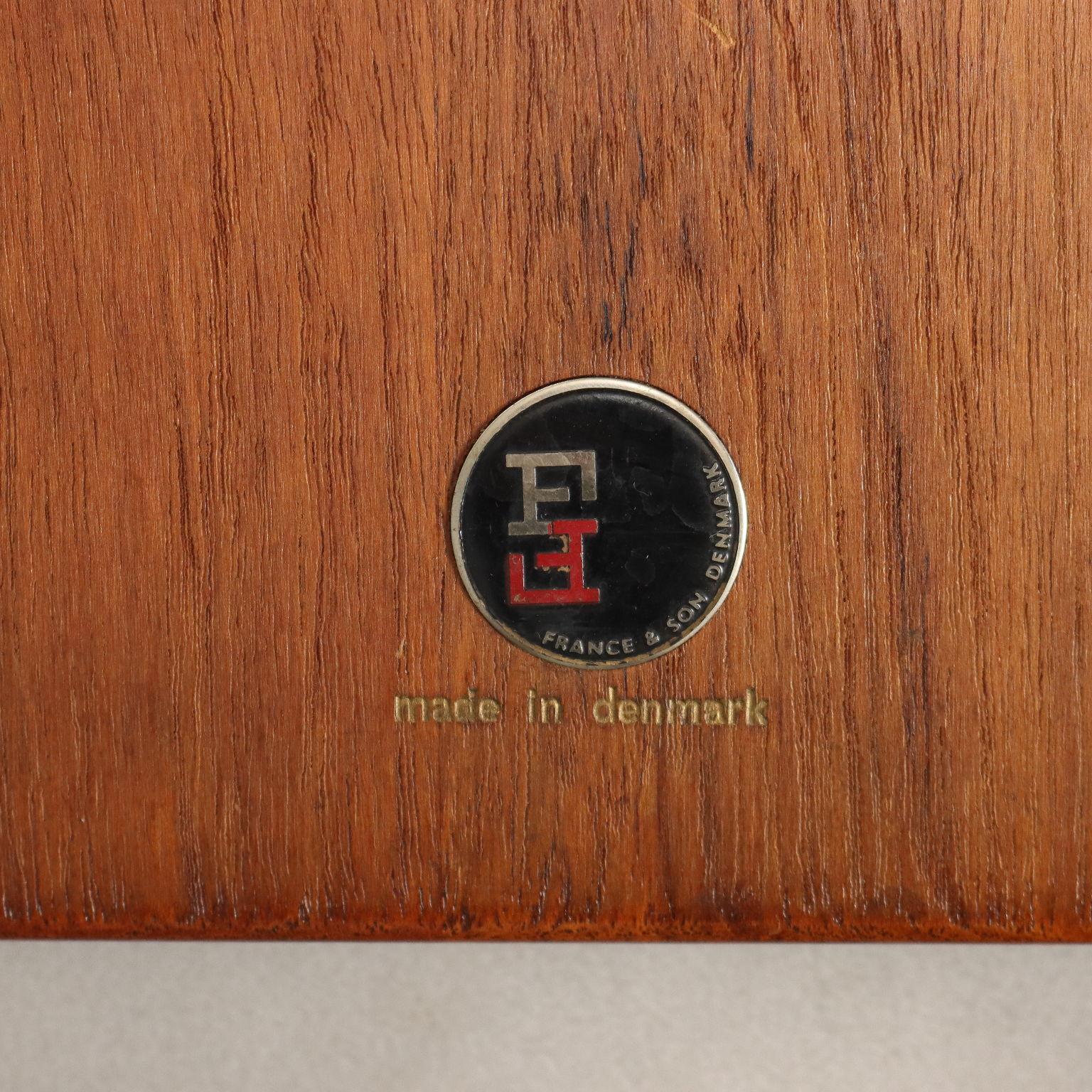 'FD 532' coffee table by Finn Juhl for France & Son 1960s For Sale 2