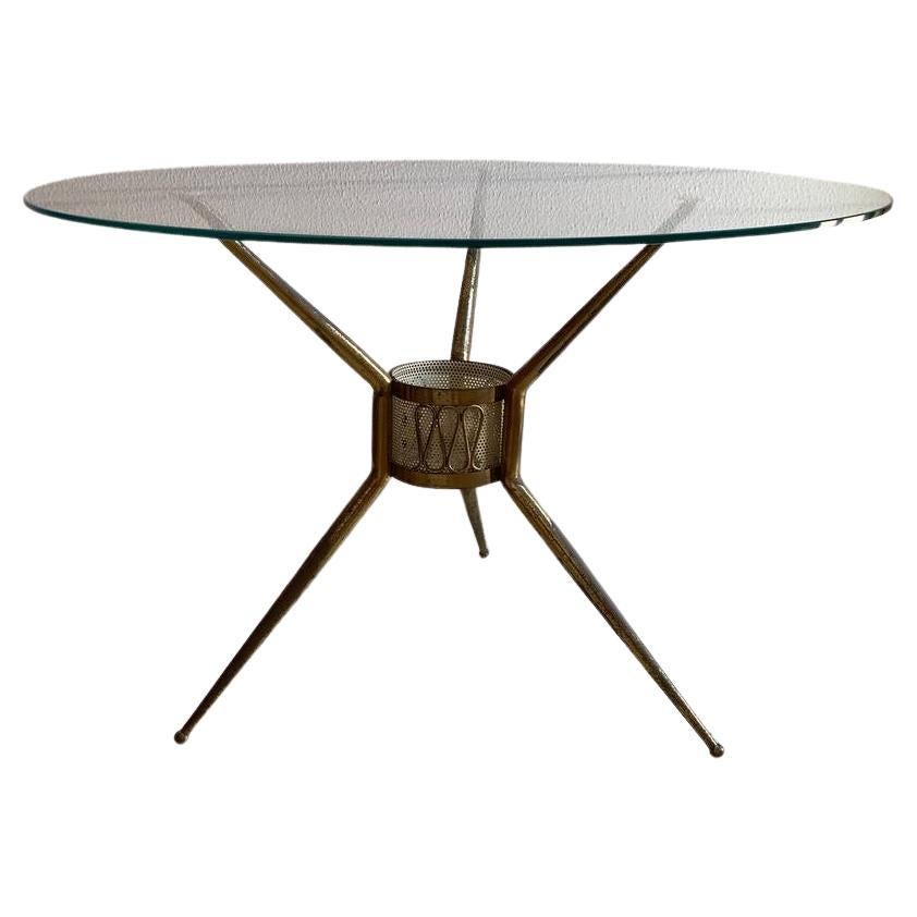 Table basse Gio  Ponts  ''trépied'' des années 1950 au 20ème siècle