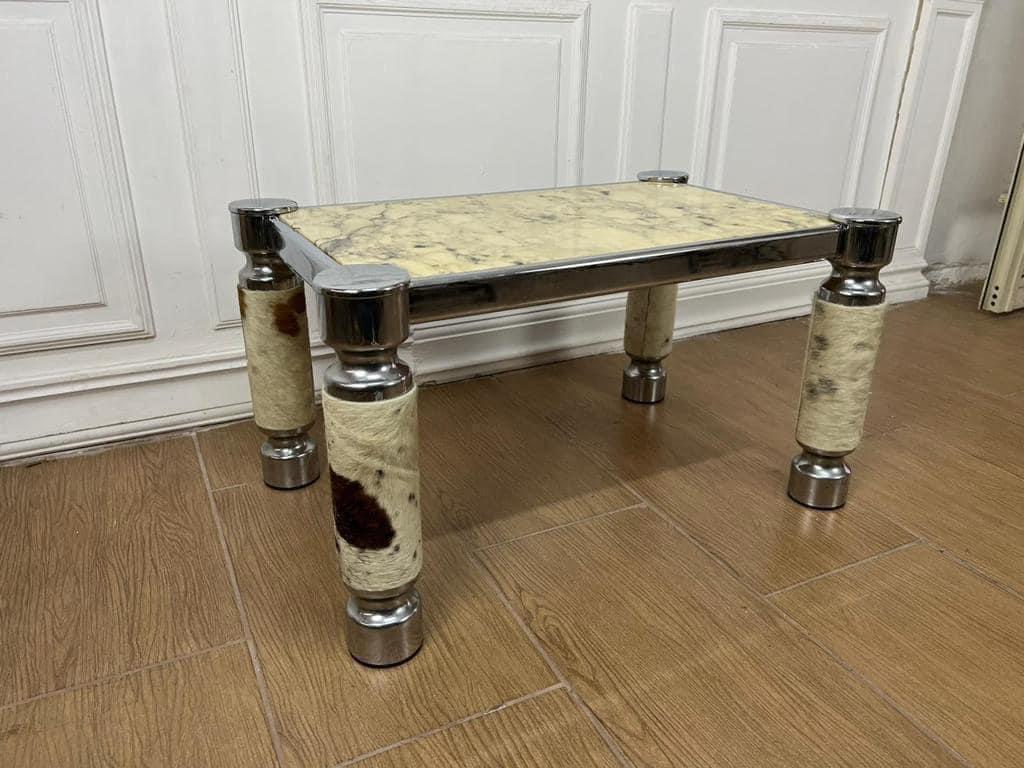 Late 20th Century Alabaster coffee table 1970s For Sale