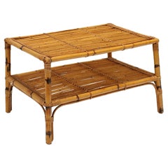 50s-60s Bamboo Coffee Table