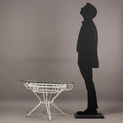 Table basse en fer forgé 1950