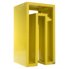 Table basse en fer Lust conçue et produite par Dario Nasuti