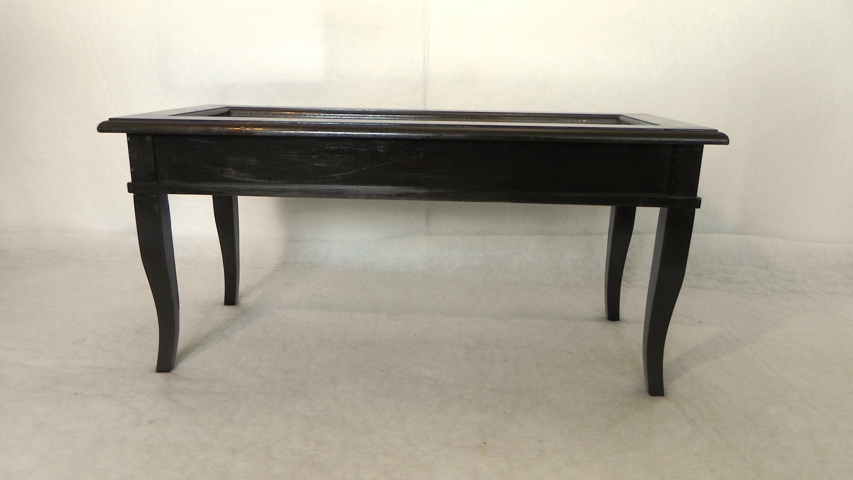 Mid-Century Modern Tavolino in Legno Con Piano Apribile, anniversaire 80 en vente