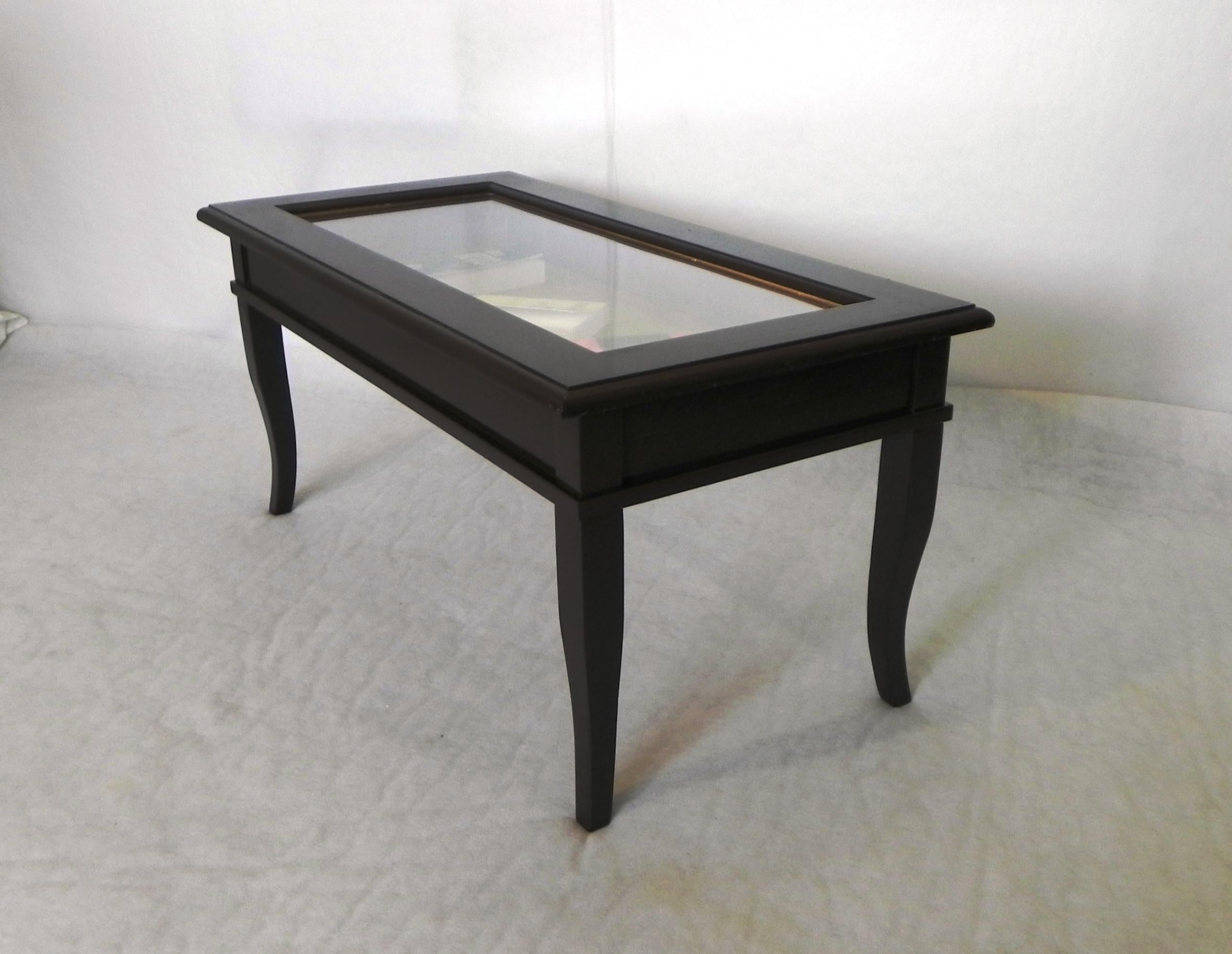 Wood Tavolino in Legno Con Piano Apribile, Anni 80 For Sale