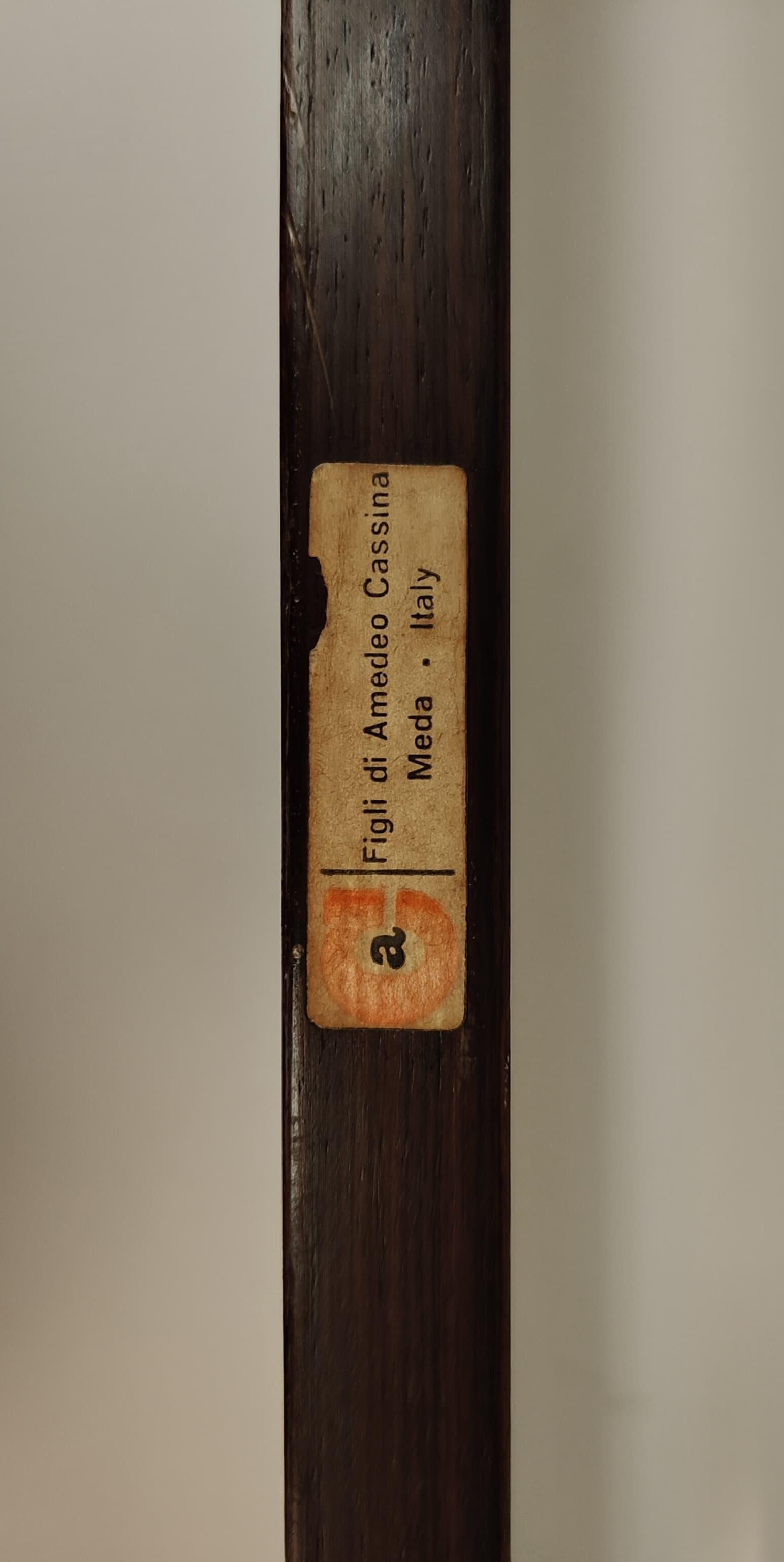 Couchtisch aus Holz und Glas von Ico Parisi, Modell 751, für Cassina - 1962, Italien im Angebot 2