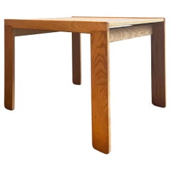 Wooden coffee table model 777 by Afra & Tobia Scarpa for Cassina 1970s
