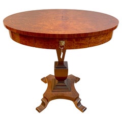 Italian Biedermeier style wooden coffee table 20th century