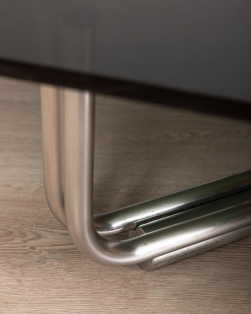 Métal Table basse en verre vintage des années 1960 mod. 784 design G.Frattini pour Cassina en vente