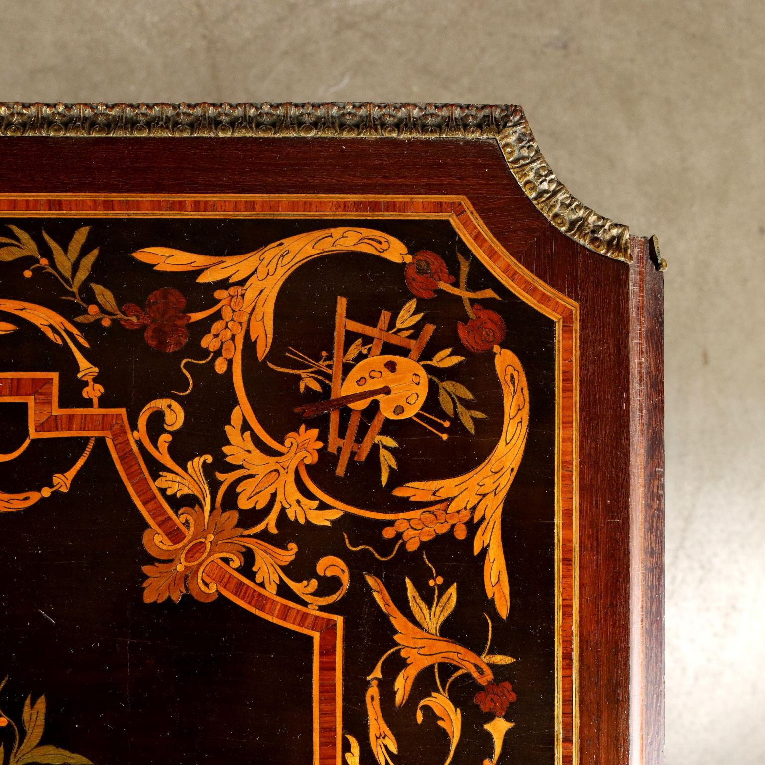 Bronze Tavolino Inizi '900 in Stile Neoclassico For Sale