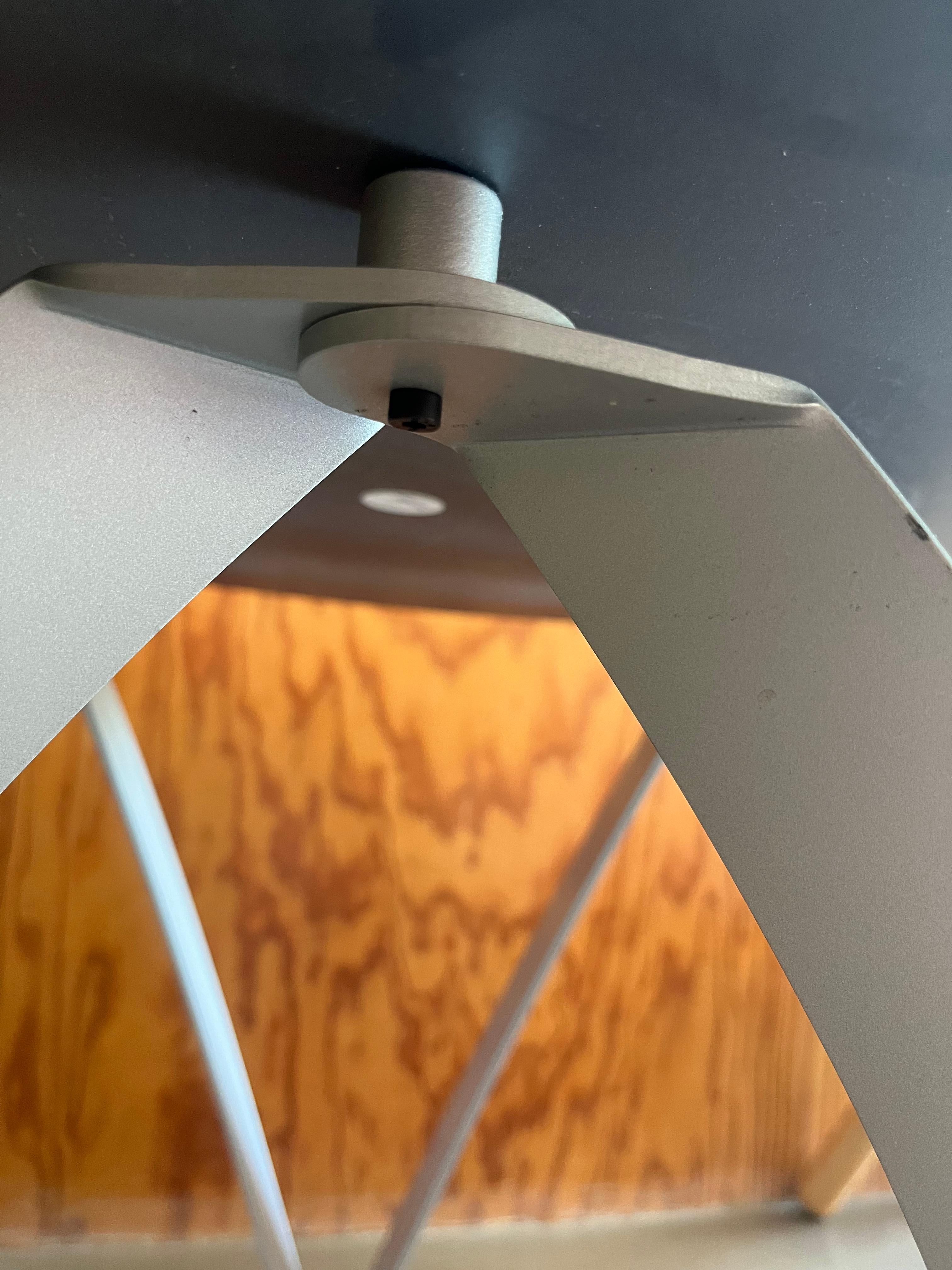 Kioko Aluminium Couchtisch entworfen von De Pas, d'Urbino, Lomazzi für Zanotta 1990er Jahre (Sonstiges) im Angebot