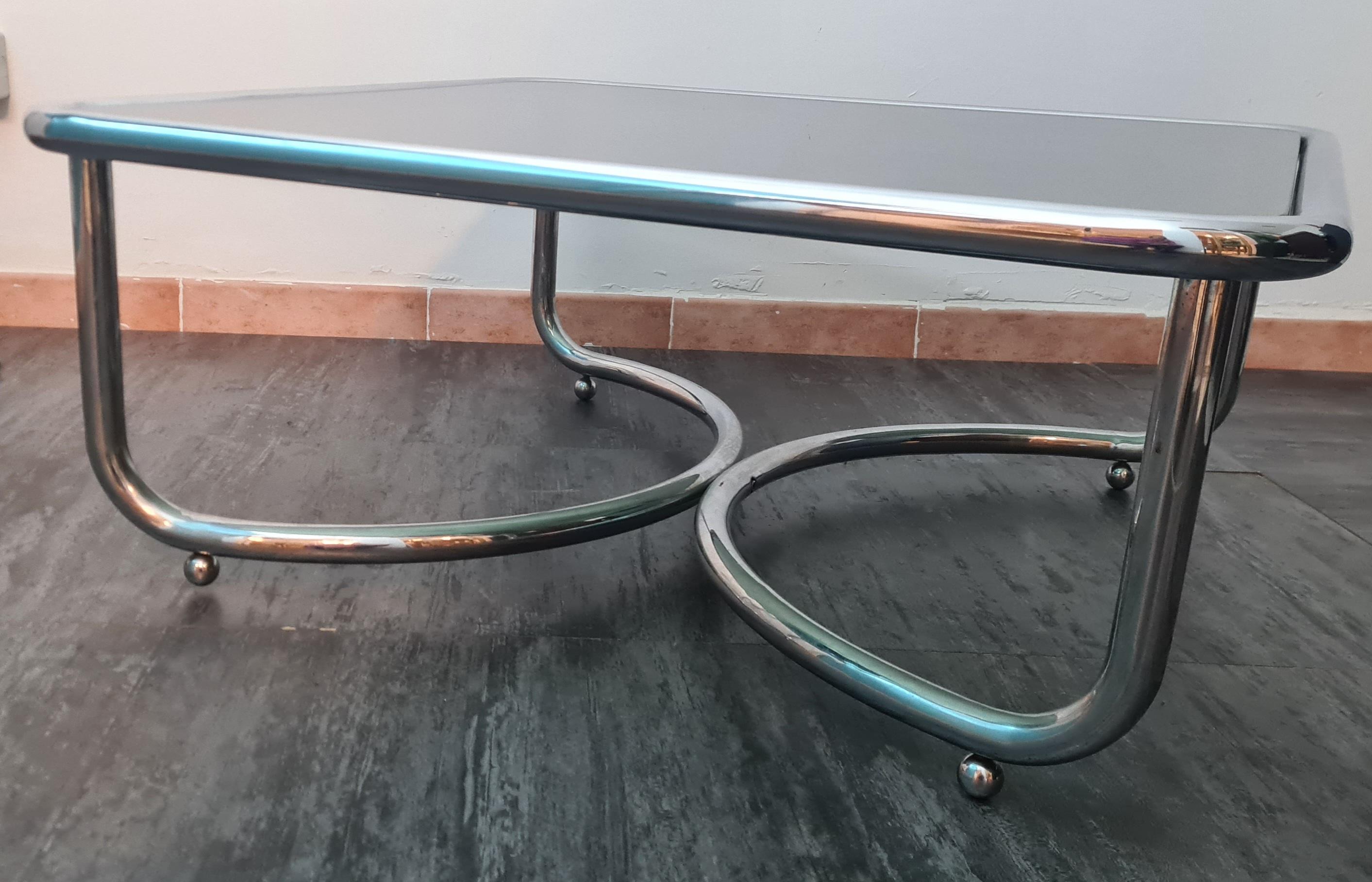 Locus Solus coffee table by Gae Auelenti for Poltronova In Excellent Condition In Torino, IT