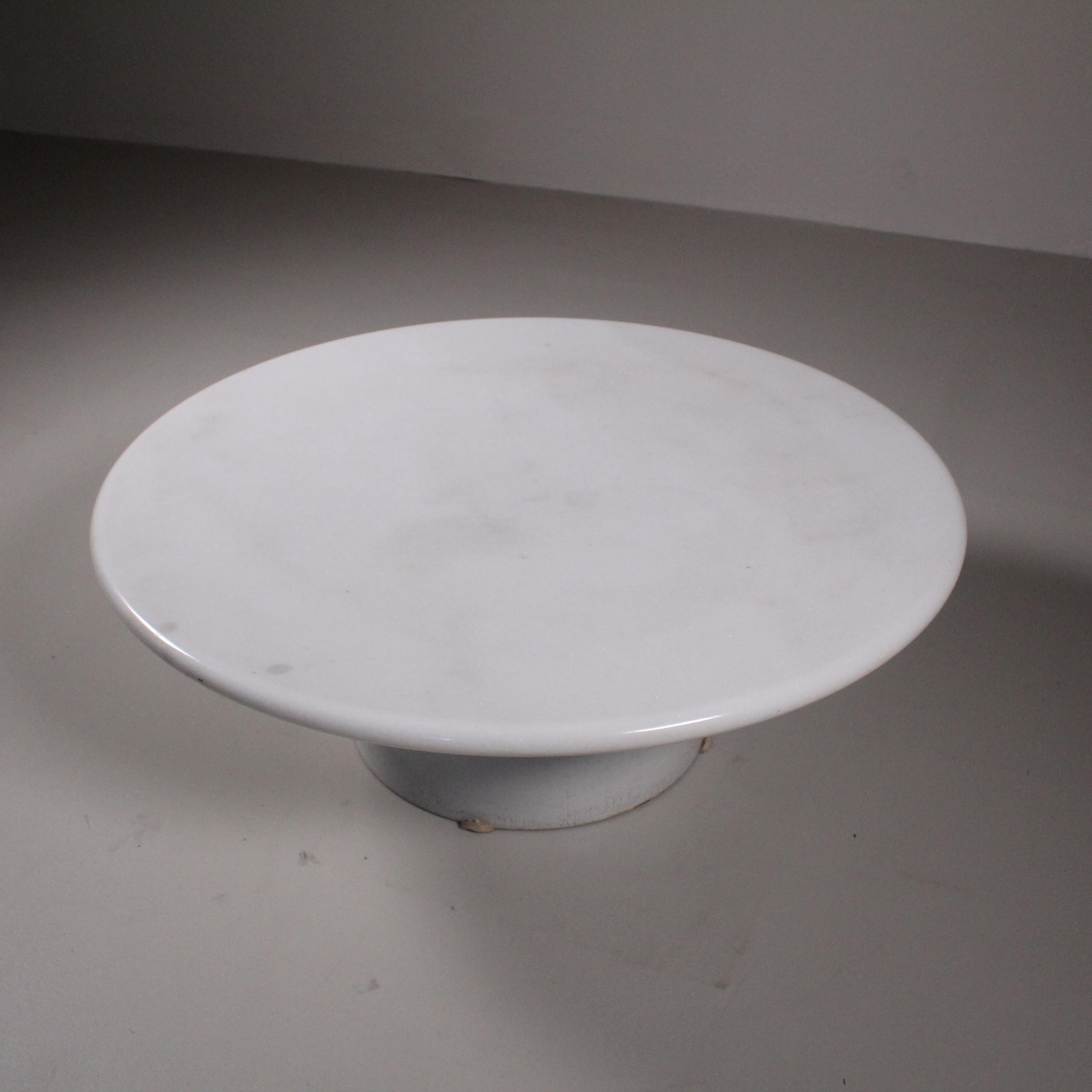 Marble Loto Coffee Table, Ettore Sottsass for Poltronova, 1980 For Sale