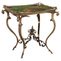 Table d'appoint moyennement victorienne Angleterre Troisième quart du 19ème siècle