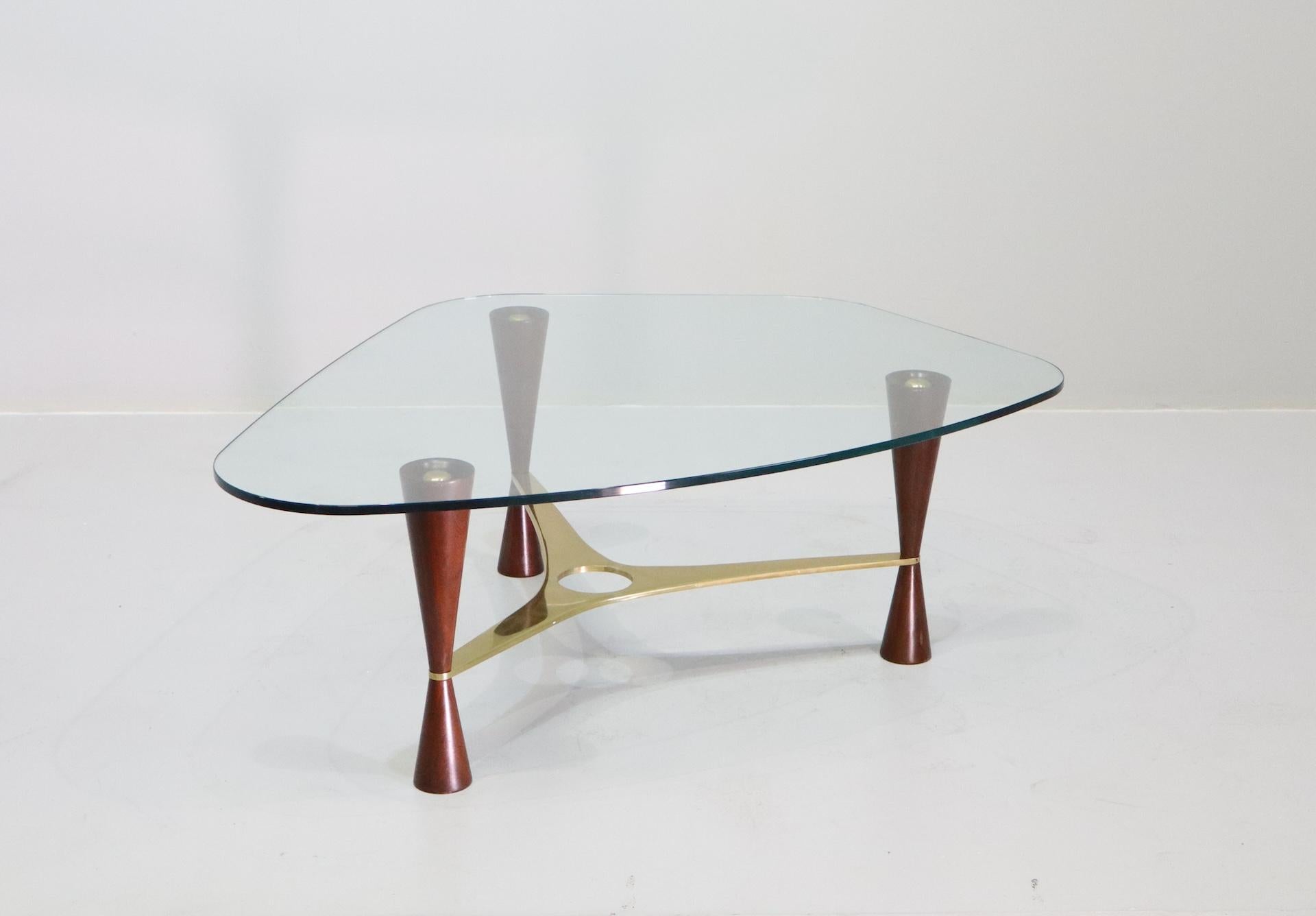 Laiton Table d'appoint Modèle 5309 par Edward Wormley pour Dunbar en vente