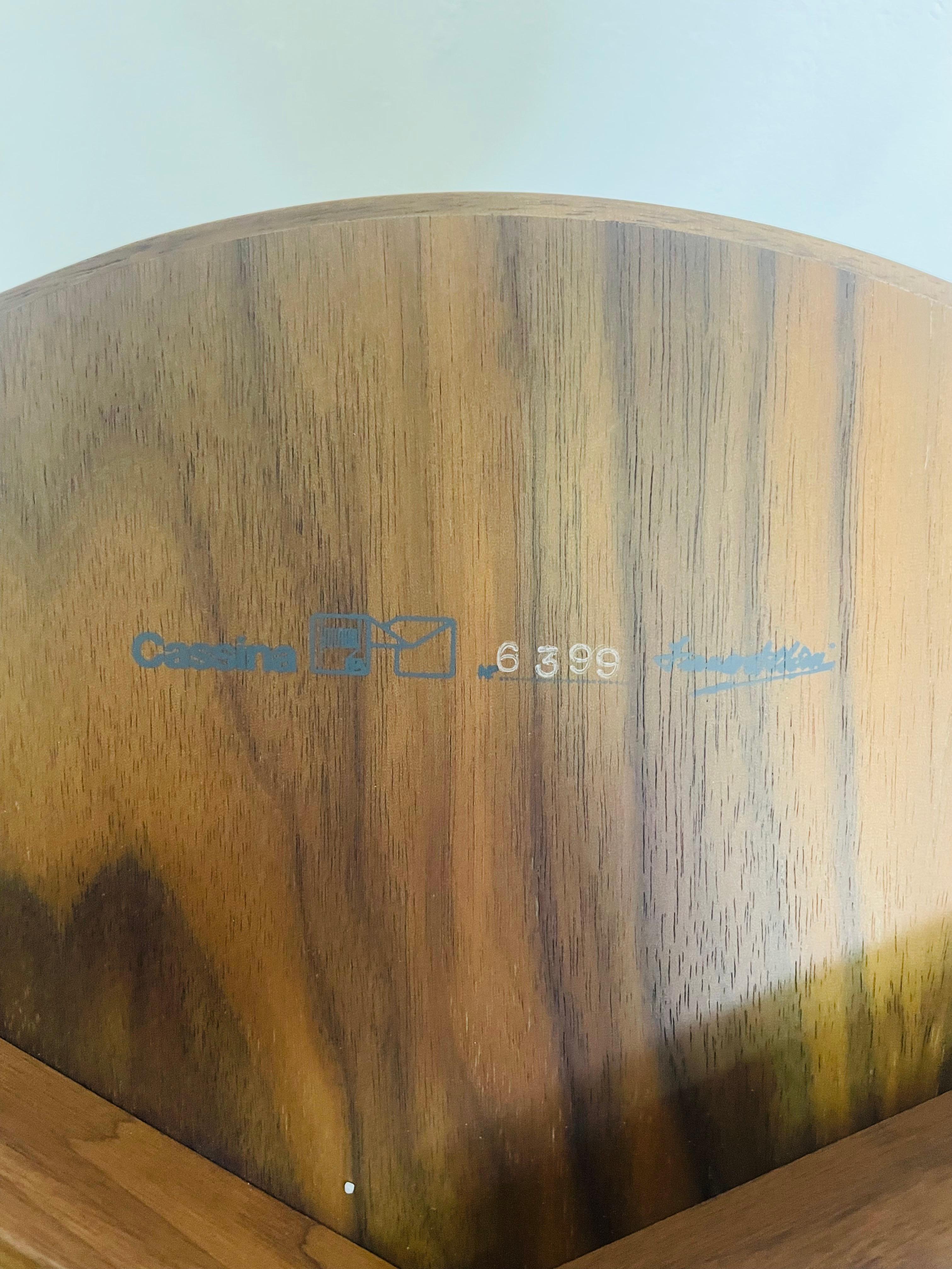 Cicognino Couchtischmodell, von Franco Albini für Cassina (Holz) im Angebot