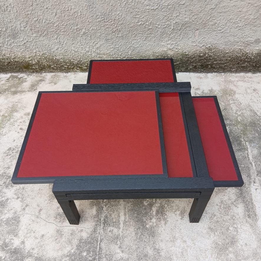 Tavolino Modulare “HEXA” di Bernard Vuarnesson per Bellato - Italia - Anni ’80 im Angebot 5