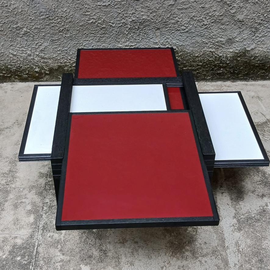 Tavolino Modulare “HEXA” di Bernard Vuarnesson per Bellato - Italia - Anni ’80 im Zustand „Gut“ im Angebot in Milano, IT
