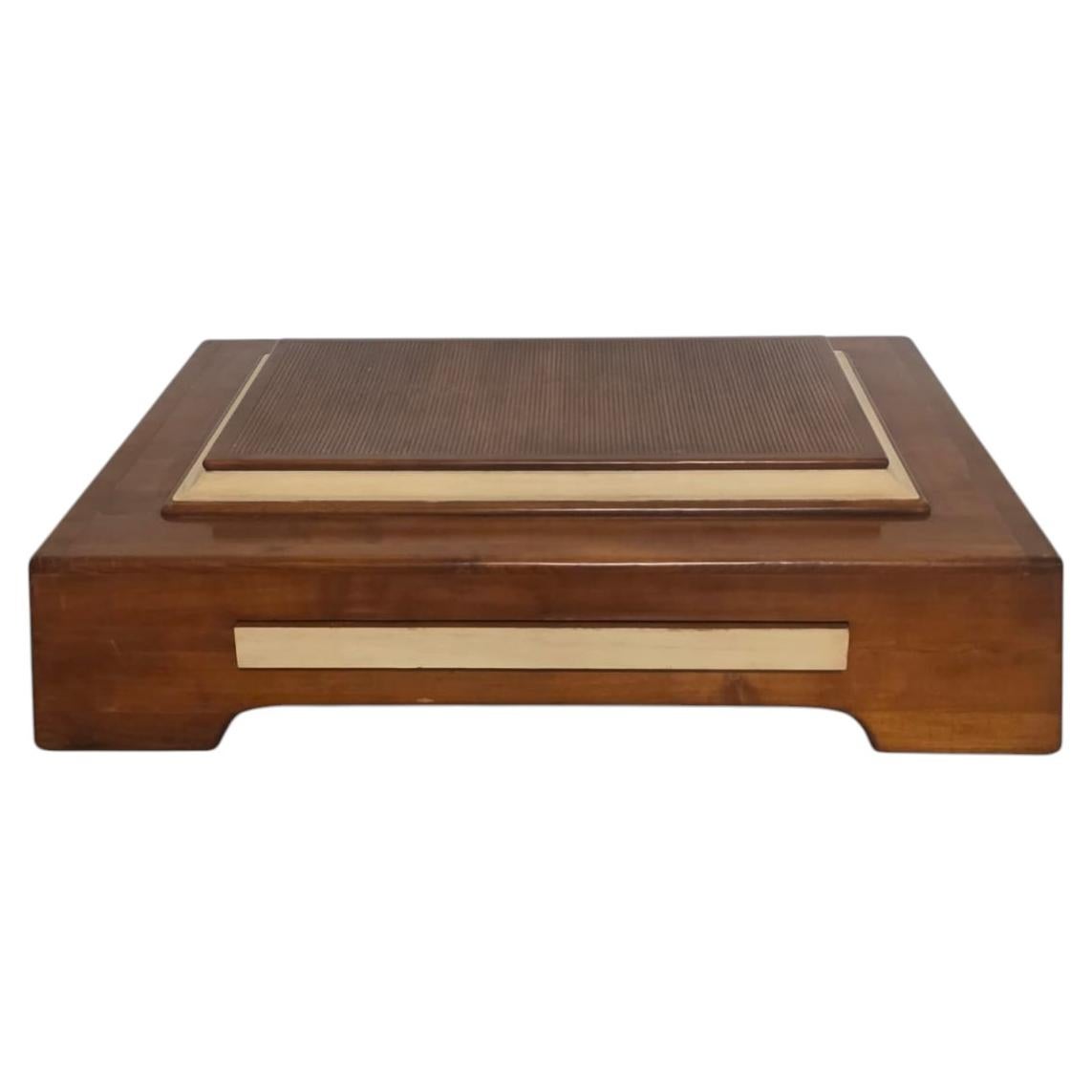 Oriental coffee table 1960s For Sale