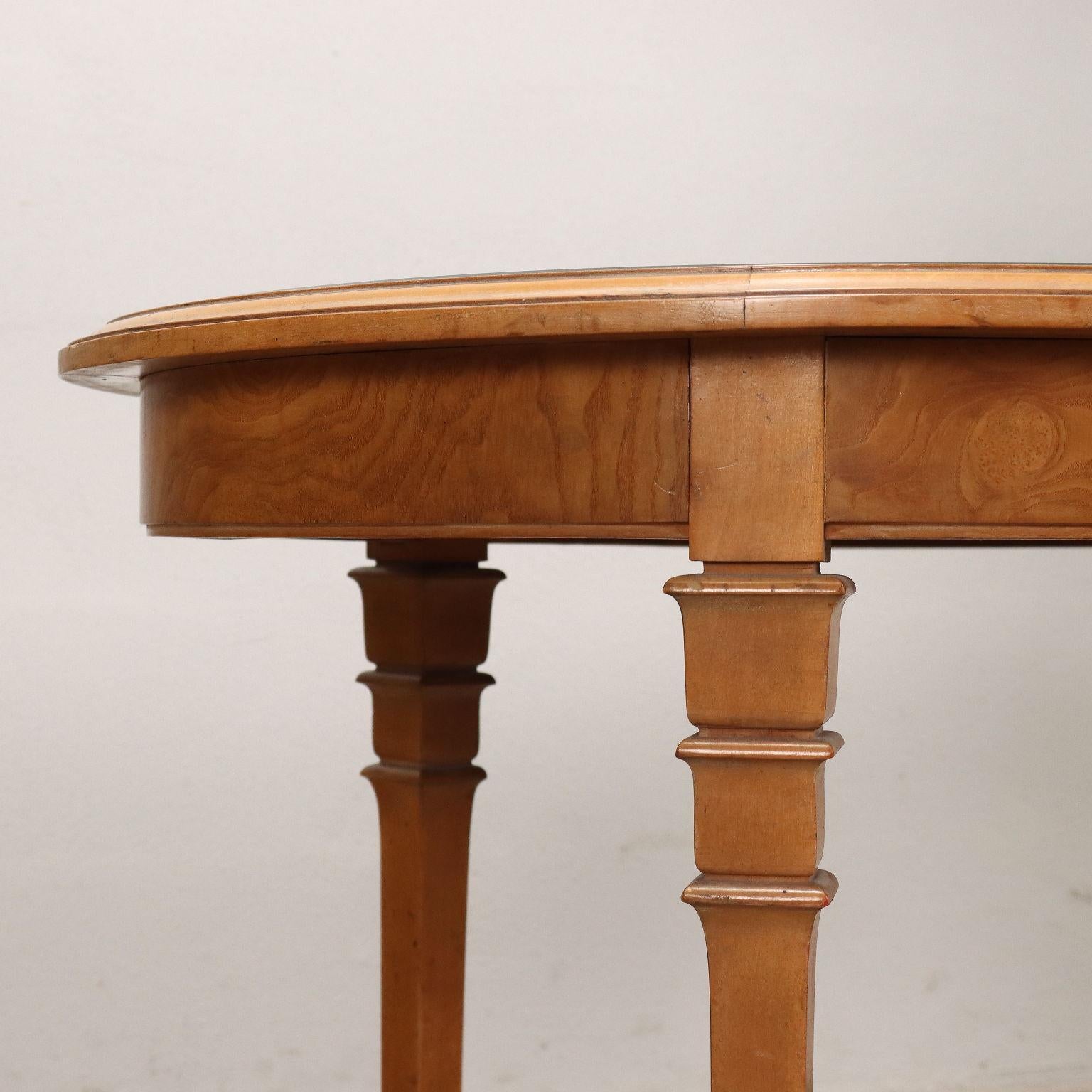 Mid-Century Modern Table basse ovale 1950 en vente