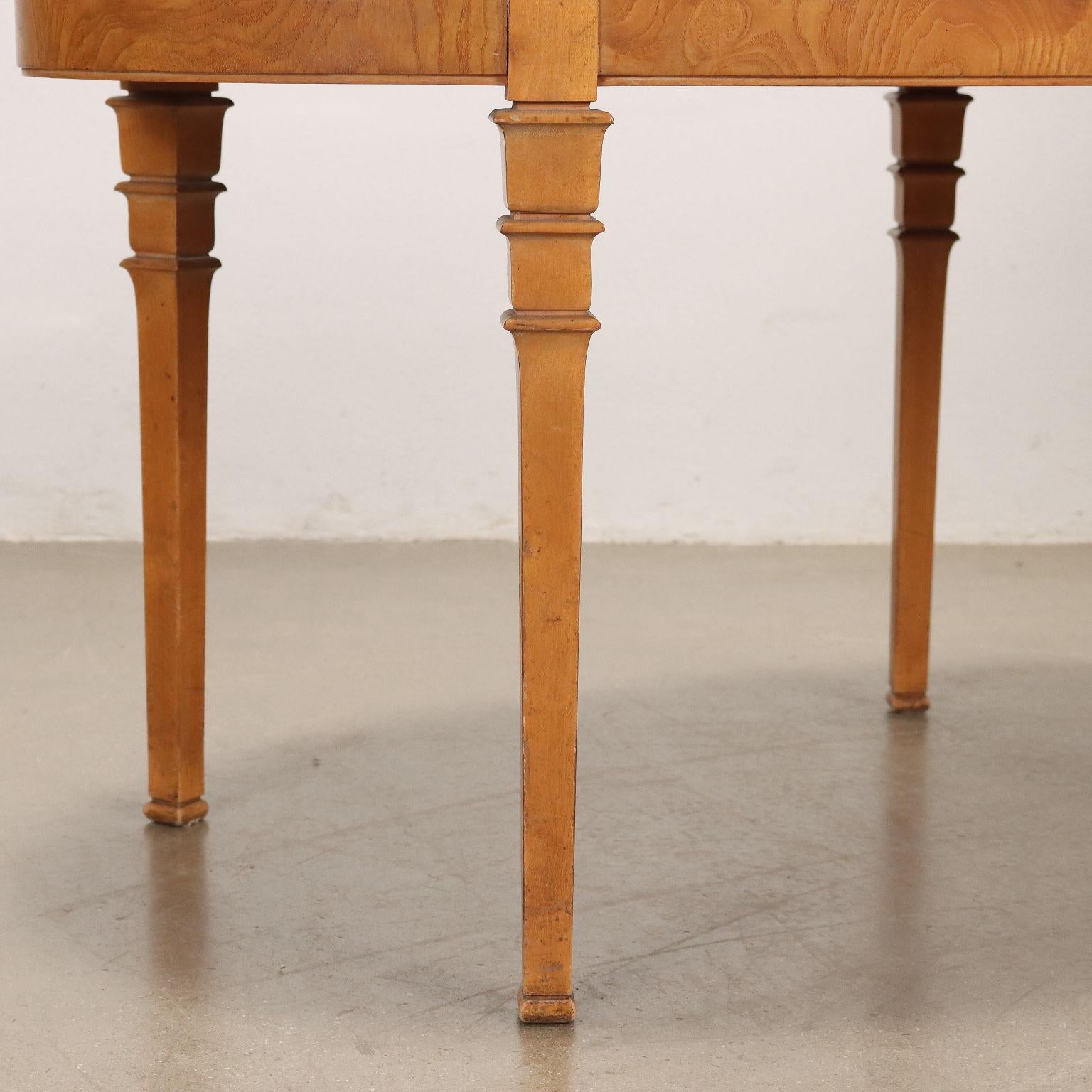 Italian Table basse ovale 1950 en vente
