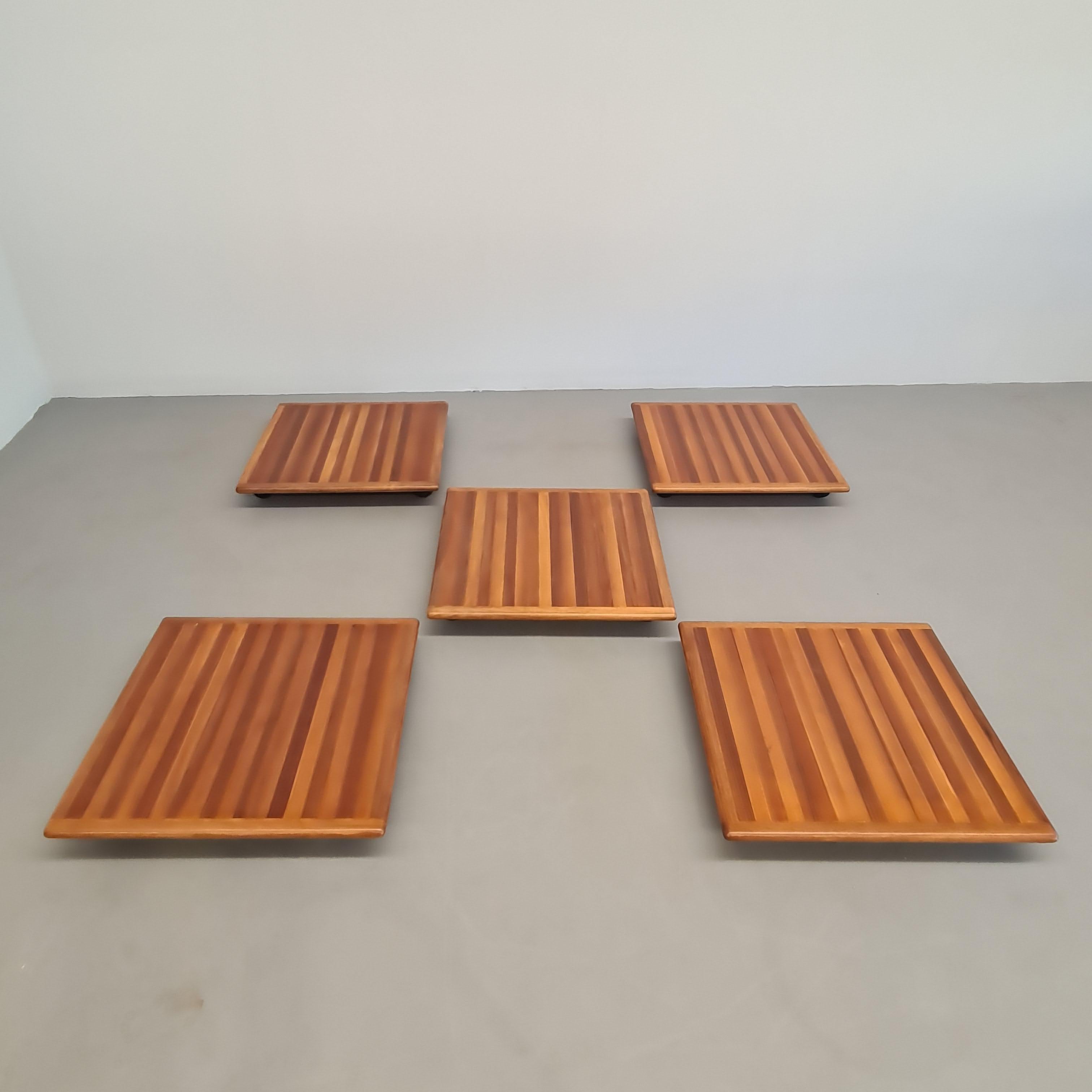 Pianura Mario Bellini Couchtisch für Cassina 1970er Jahre im Angebot 3
