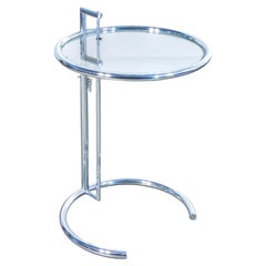 Verstellbarer Couchtisch Mod. E-1027, Design Eileen GRAY, Replik aus den 1970er/80er Jahren